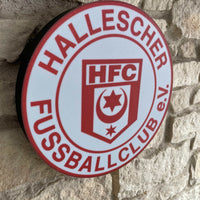 Hallescher FC LED-Leuchtschild