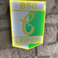 BSG Chemie Leipzig LED-Leuchtschild Wanddeko