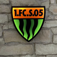 1 FC Schweinfurt 05 LED-Leuchtschild