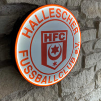 Hallescher FC LED-Leuchtschild