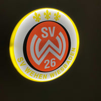 SV Wehen Wiesbaden LED-Leuchtschild