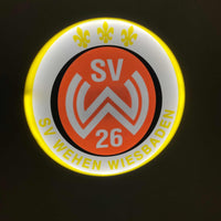 SV Wehen Wiesbaden LED-Leuchtschild