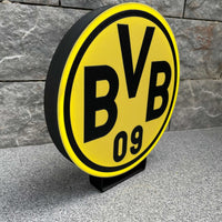 BVB 09 Borussia Dortmund LED-Leuchtschild Wanddeko