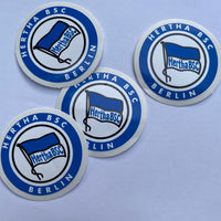 Hertha BSC Sticker Set - Hochglanz Aufkleber 5er Pack