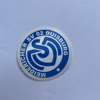MSV Duisburg Sticker Set - Hochglanz Aufkleber 5er Pack