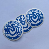 MSV Duisburg Sticker Set - Hochglanz Aufkleber 5er Pack