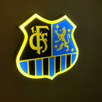 1 FC Saarbrucken LED-Leuchtschild