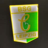 BSG Chemie Leipzig LED-Leuchtschild Wanddeko