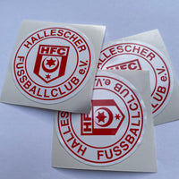 Hallescher FC Sticker Set - Hochglanz Aufkleber 5er Pack