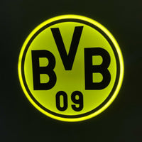 BVB 09 Borussia Dortmund LED-Leuchtschild Wanddeko
