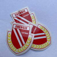 FC Energie Cottbus Sticker Set - Hochglanz Aufkleber 5er Pack