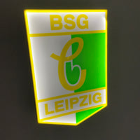 BSG Chemie Leipzig LED-Leuchtschild Wanddeko