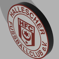 Hallescher FC LED-Leuchtschild