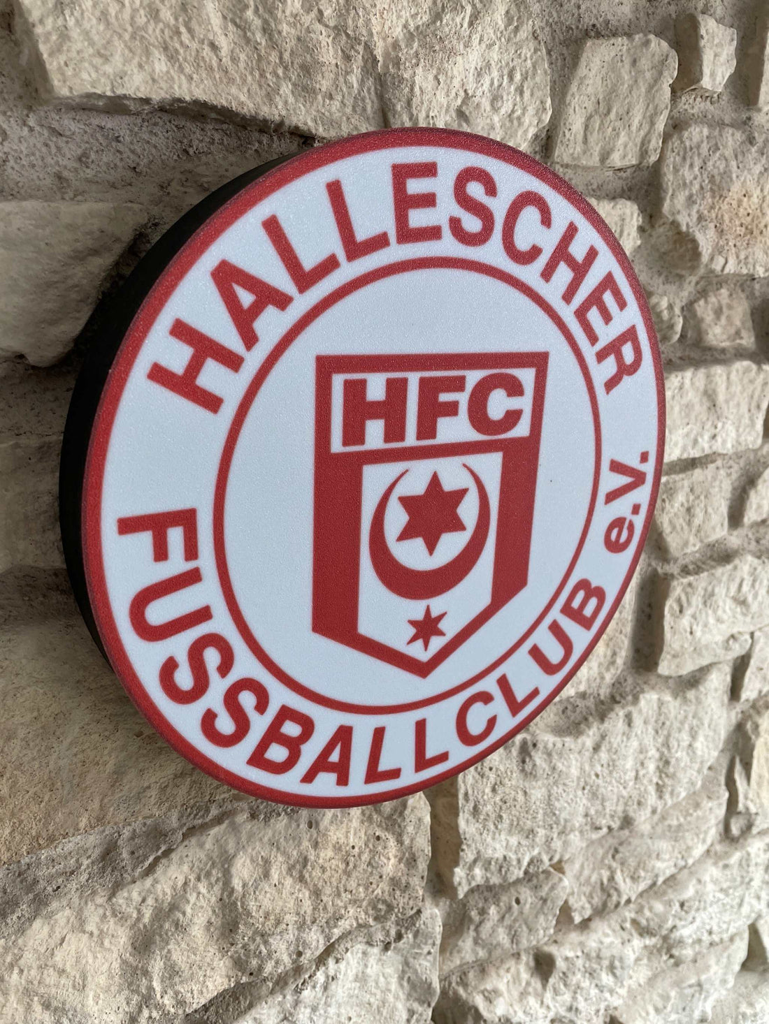 Hallescher FC LED-Leuchtschild