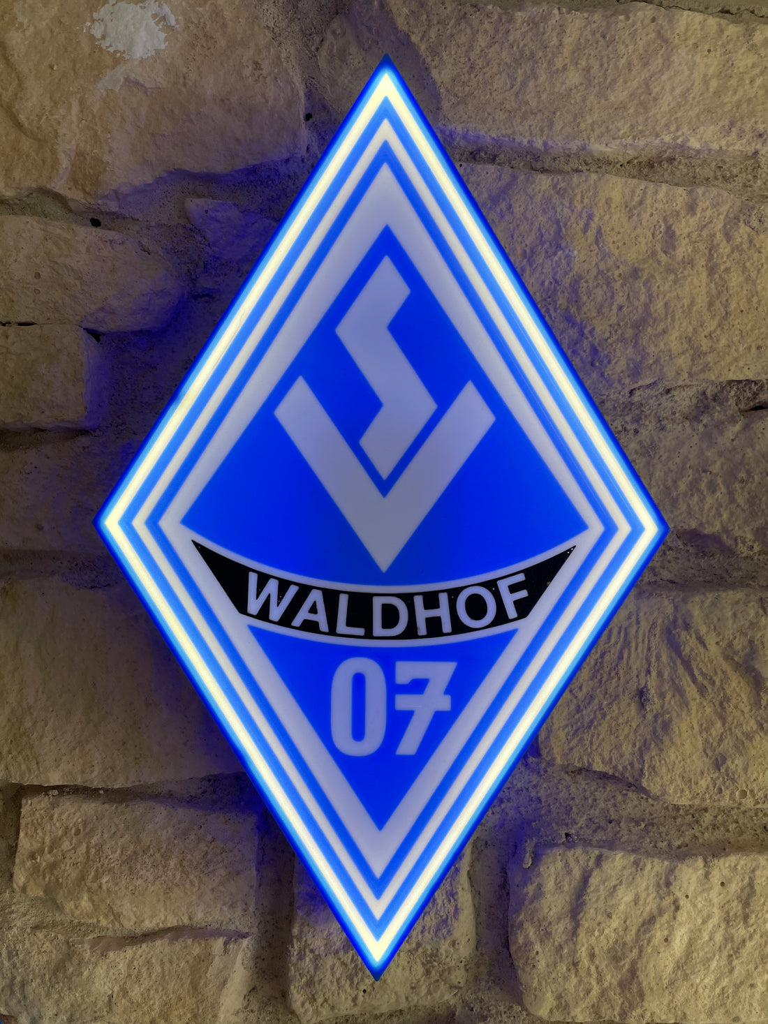 SV Waldhof Mannheim LED-Leuchtschild
