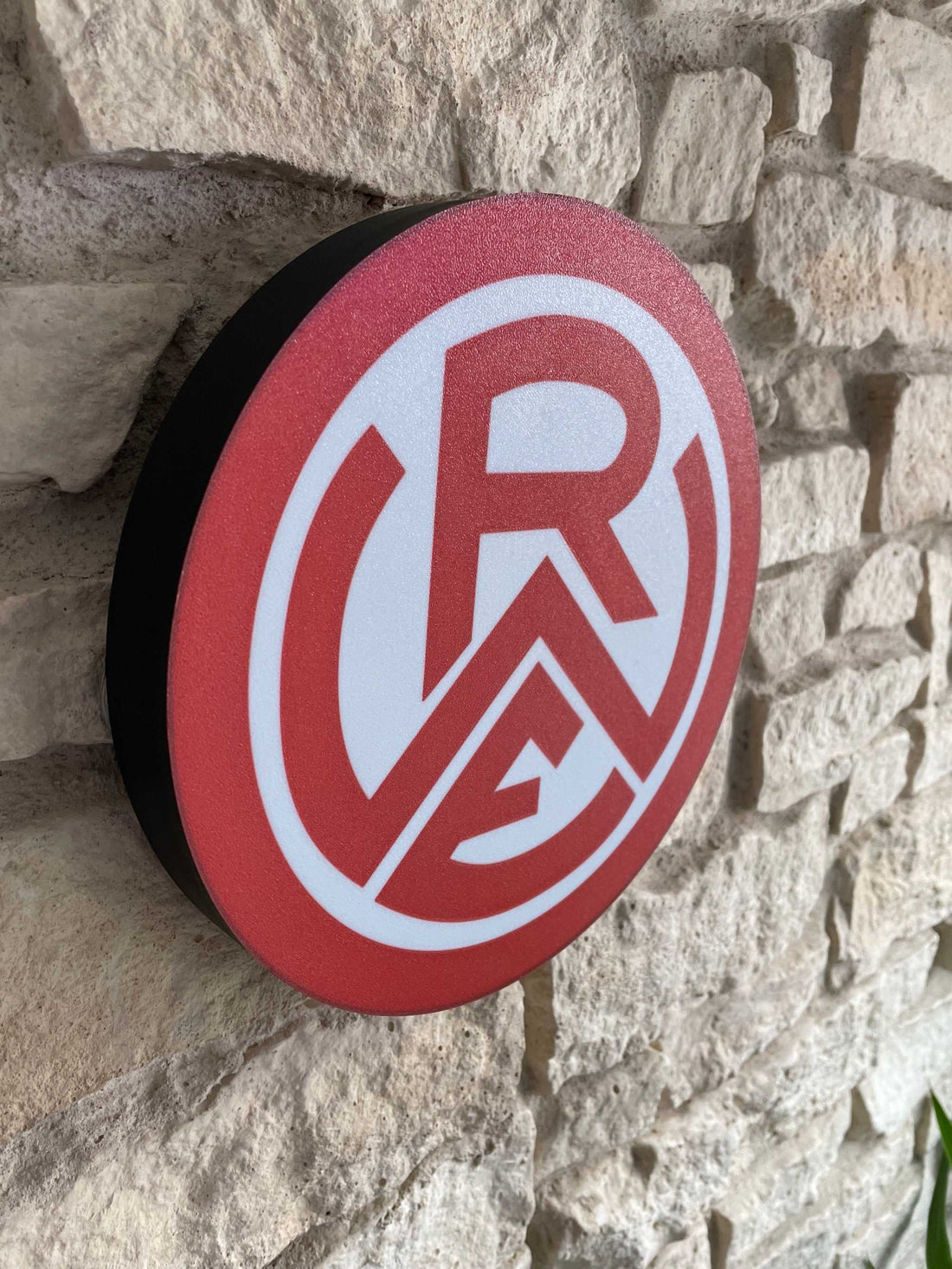 Rot-Weiss Essen LED-Leuchtschild
