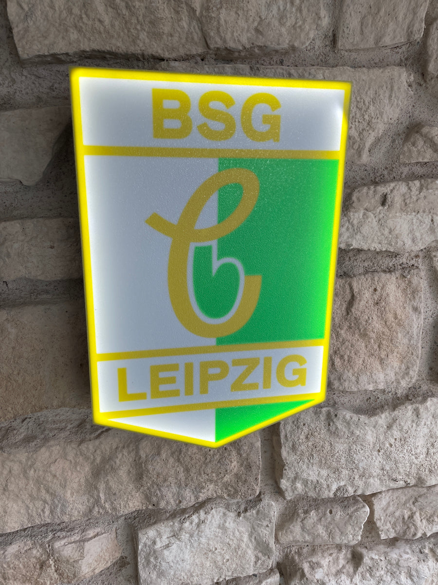 BSG Chemie Leipzig LED-Leuchtschild Wanddeko
