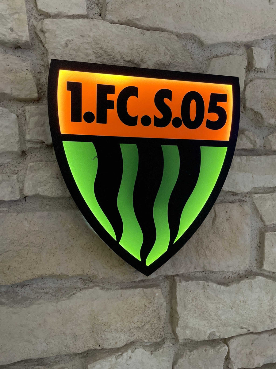 1 FC Schweinfurt 05 LED-Leuchtschild