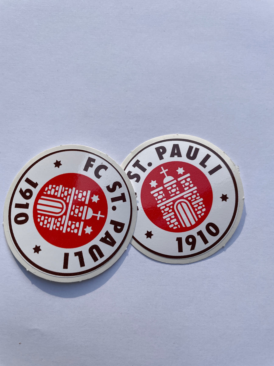 FC St. Pauli Sticker Set - Hochglanz Aufkleber 5er Pack