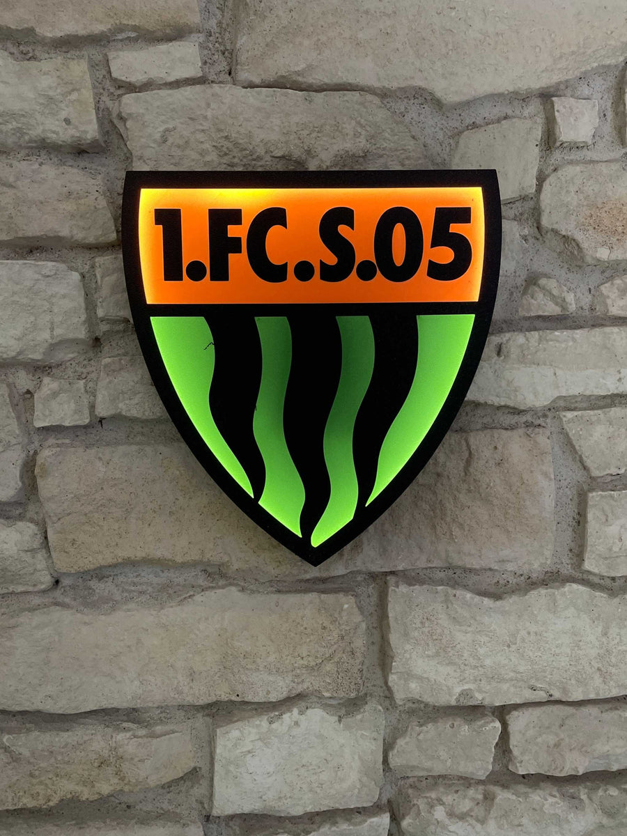 1 FC Schweinfurt 05 LED-Leuchtschild