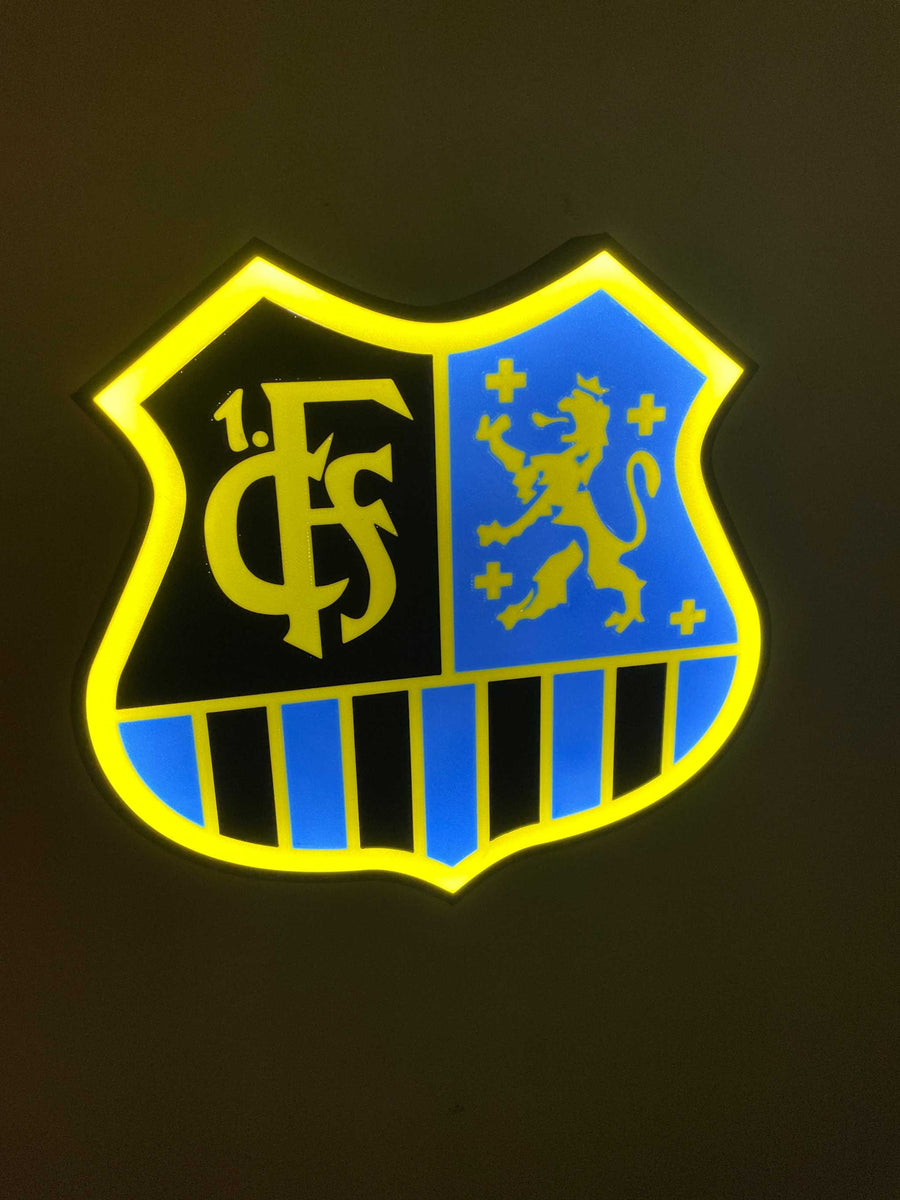 1 FC Saarbrucken LED-Leuchtschild
