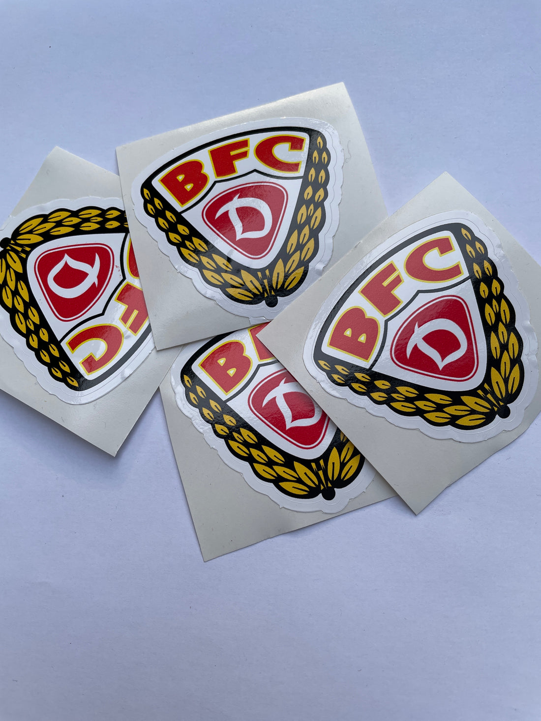 BFC Dynamo Sticker Set - Hochglanz Aufkleber 5er Pack