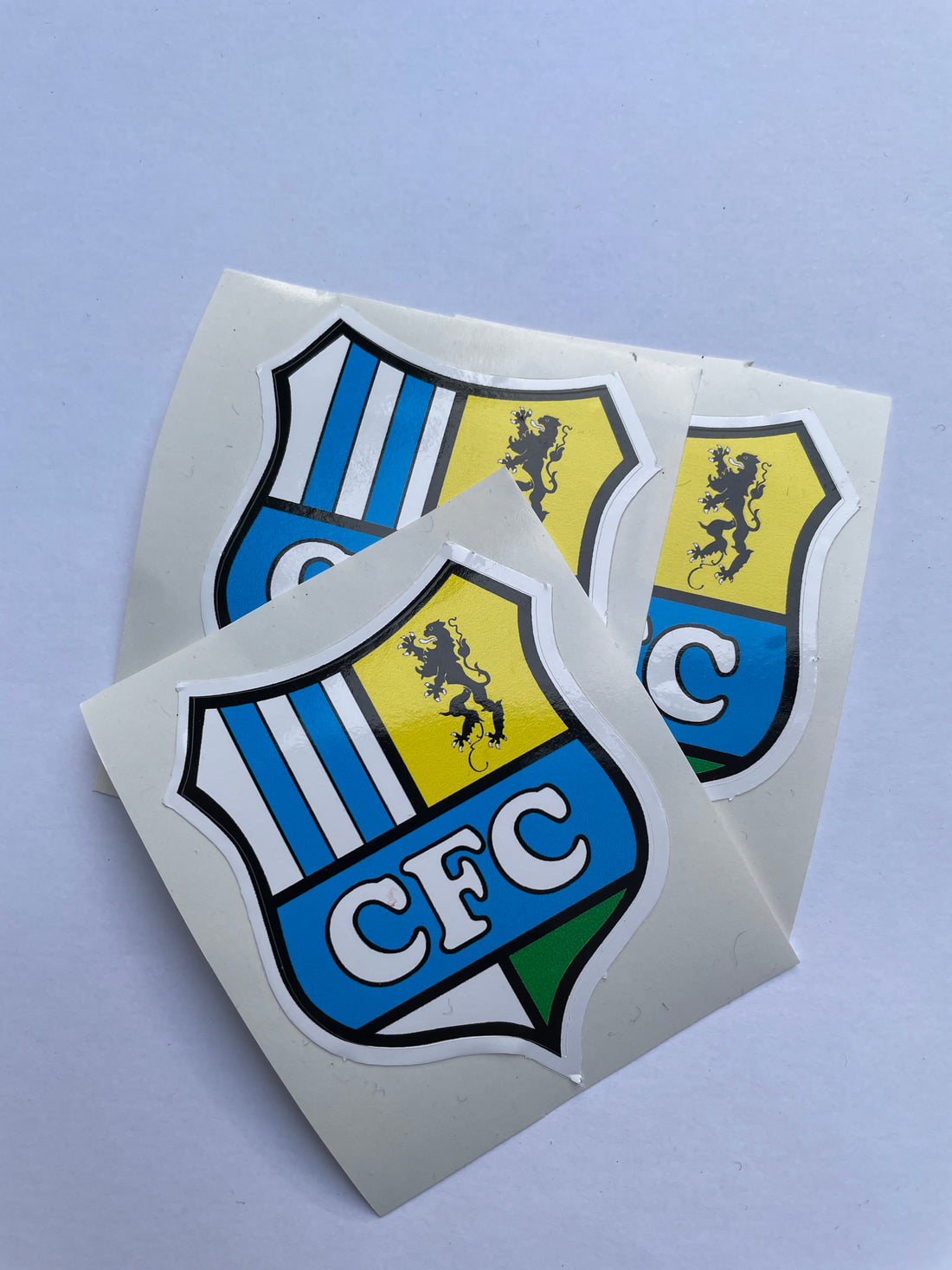 Chemnitzer FC Sticker Set - Hochglanz Aufkleber 5er Pack