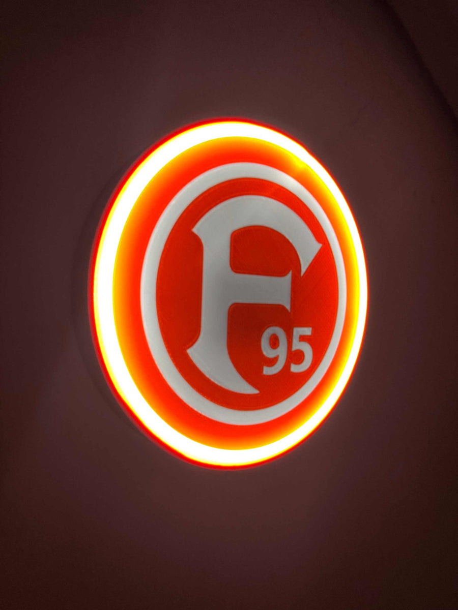 Fortuna Dusseldorf LED-Leuchtschild