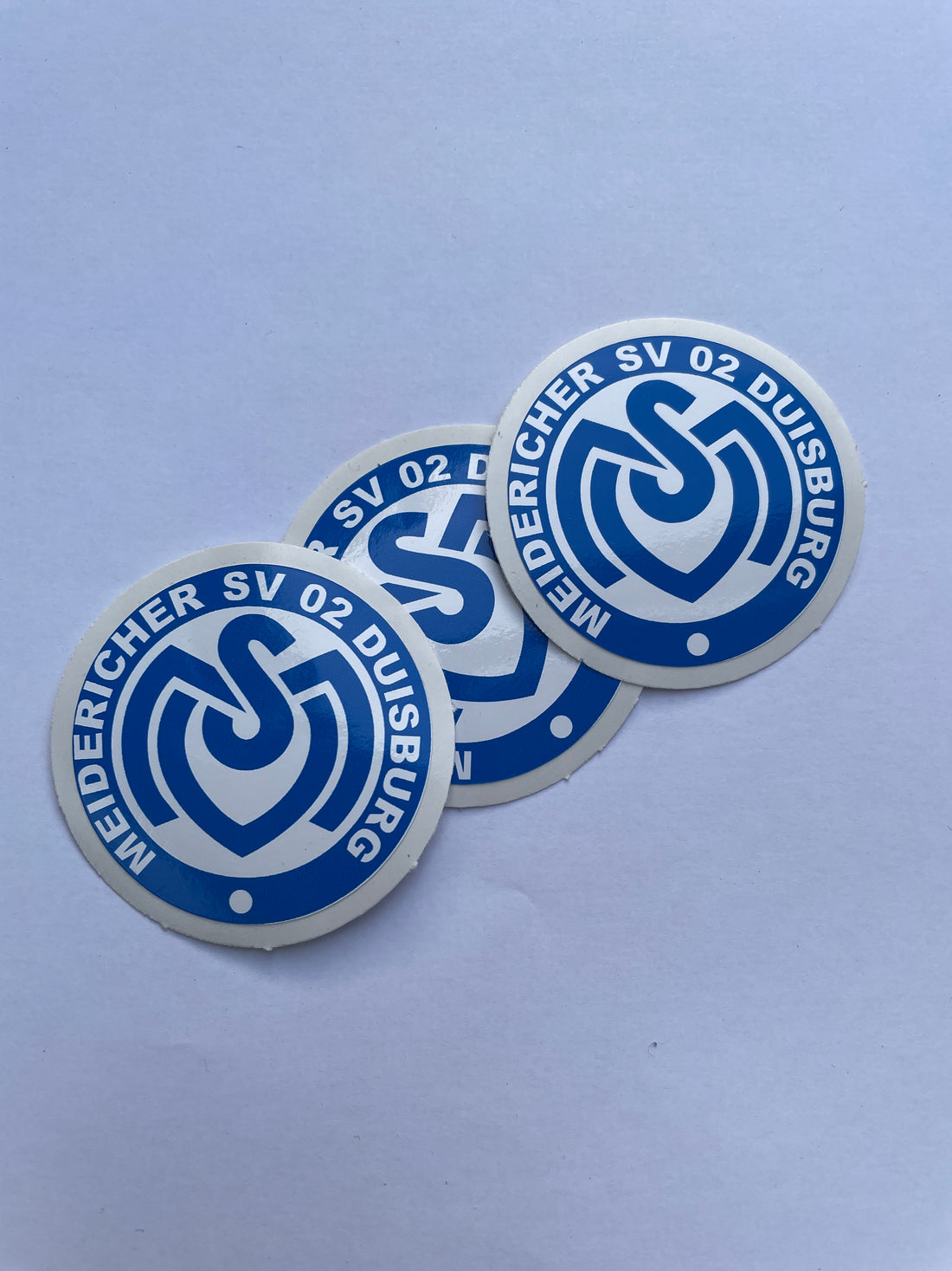 MSV Duisburg Sticker Set - Hochglanz Aufkleber 5er Pack