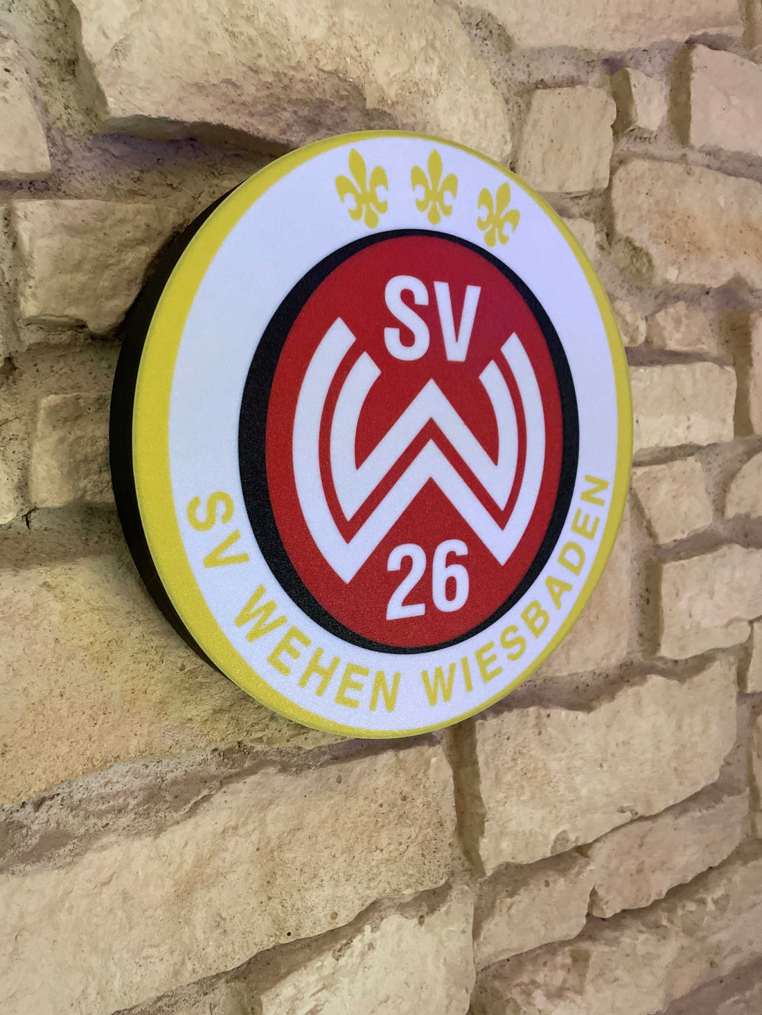 SV Wehen Wiesbaden LED-Leuchtschild
