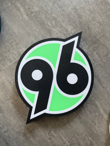 Hannover 96 LED-Leuchtschild Lampe Fandeko B-Ware