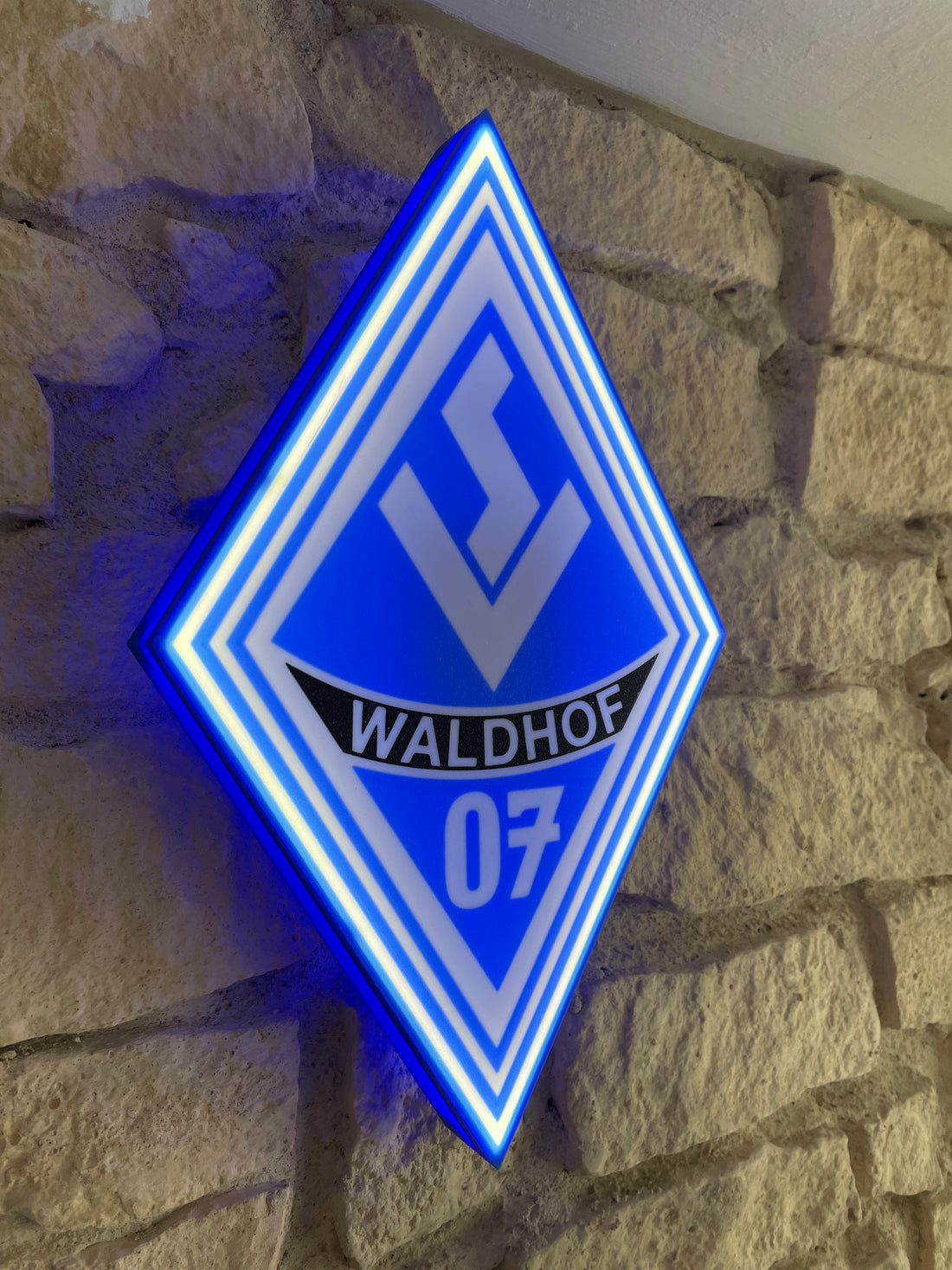SV Waldhof Mannheim LED-Leuchtschild