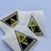 Alemannia Aachen Sticker Set - Hochglanz Aufkleber 5er Pack