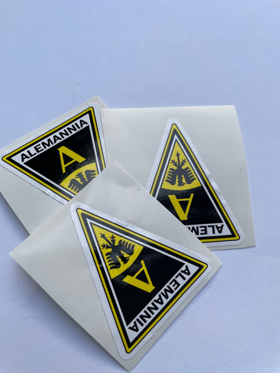 Alemannia Aachen Sticker Set - Hochglanz Aufkleber 5er Pack