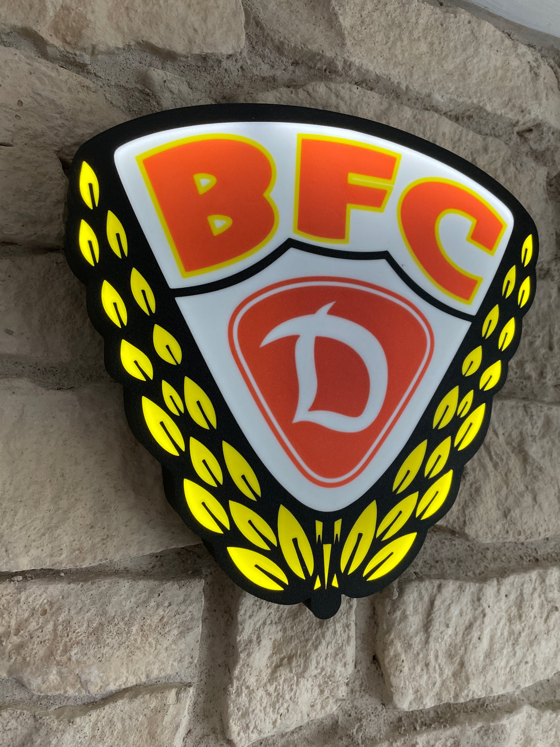 Berliner FC Dynamo LED-Leuchtschild