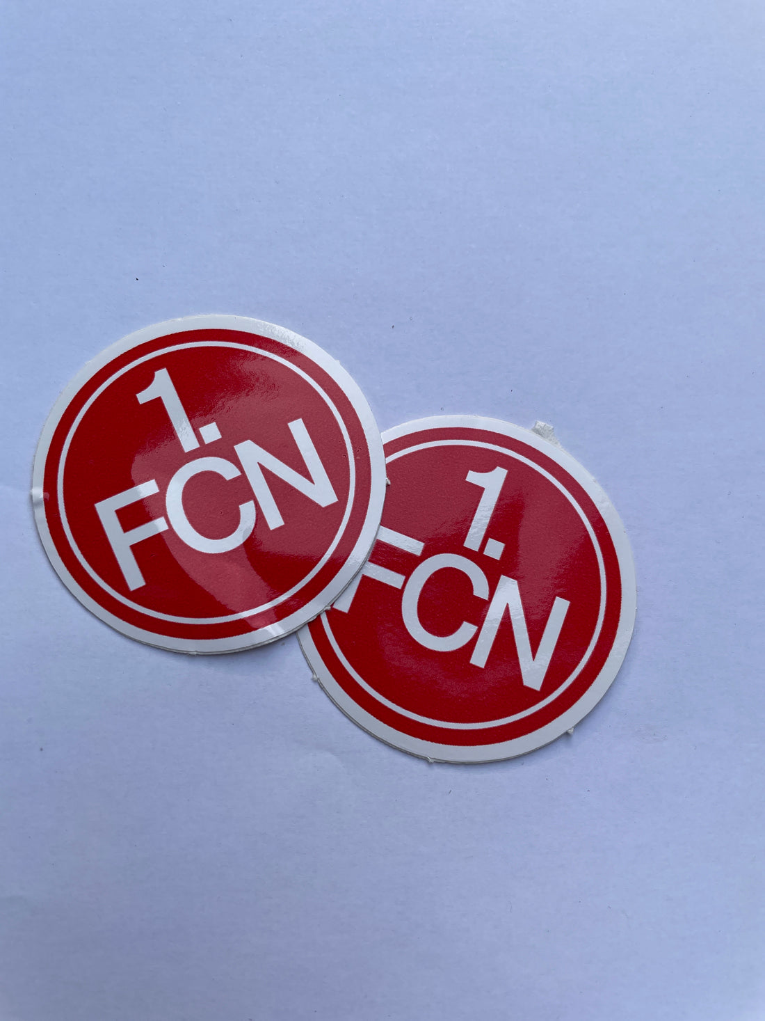 1. FC Nürnberg Sticker Set - Hochglanz Aufkleber 5er Pack