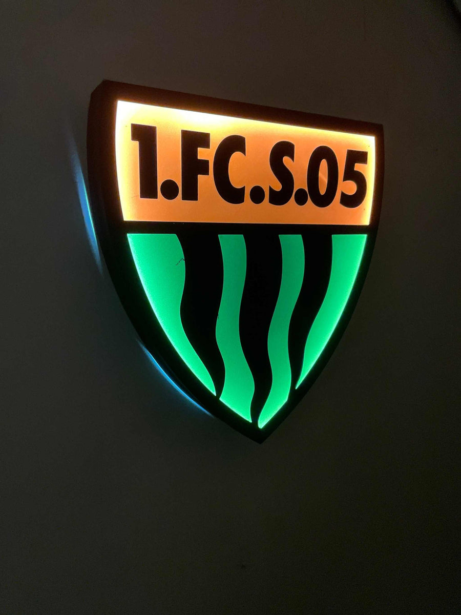 1 FC Schweinfurt 05 LED-Leuchtschild