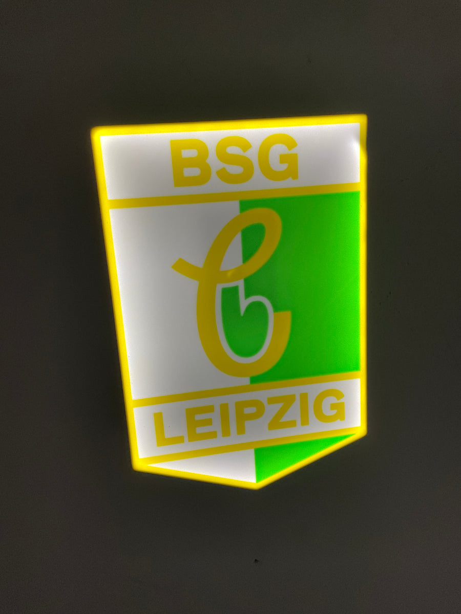 BSG Chemie Leipzig LED-Leuchtschild Wanddeko