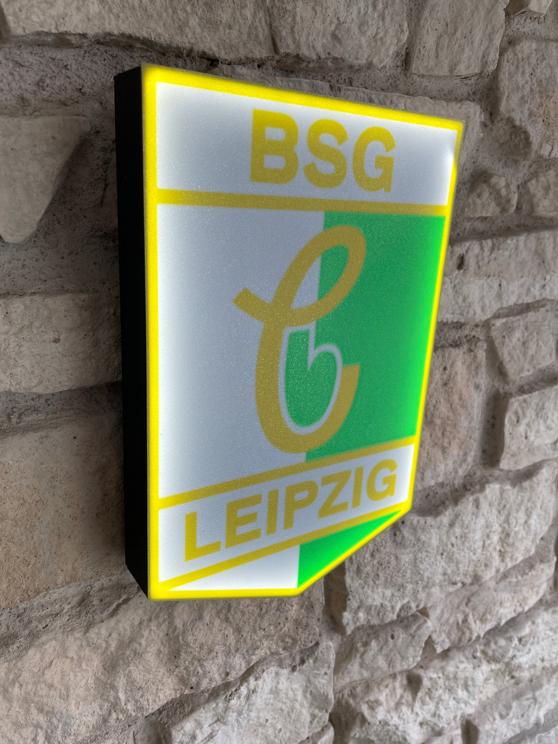 BSG Chemie Leipzig LED-Leuchtschild Wanddeko