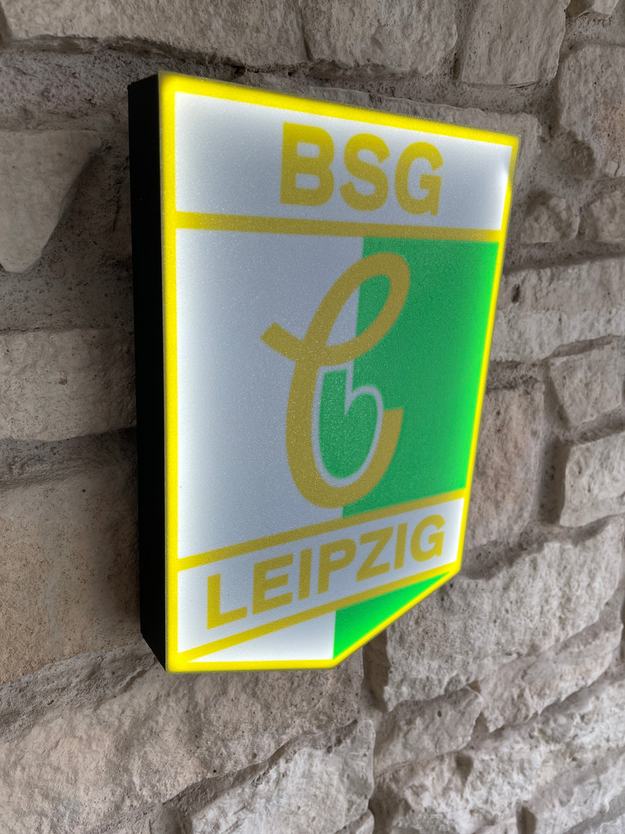 BSG Chemie Leipzig LED-Leuchtschild Wanddeko