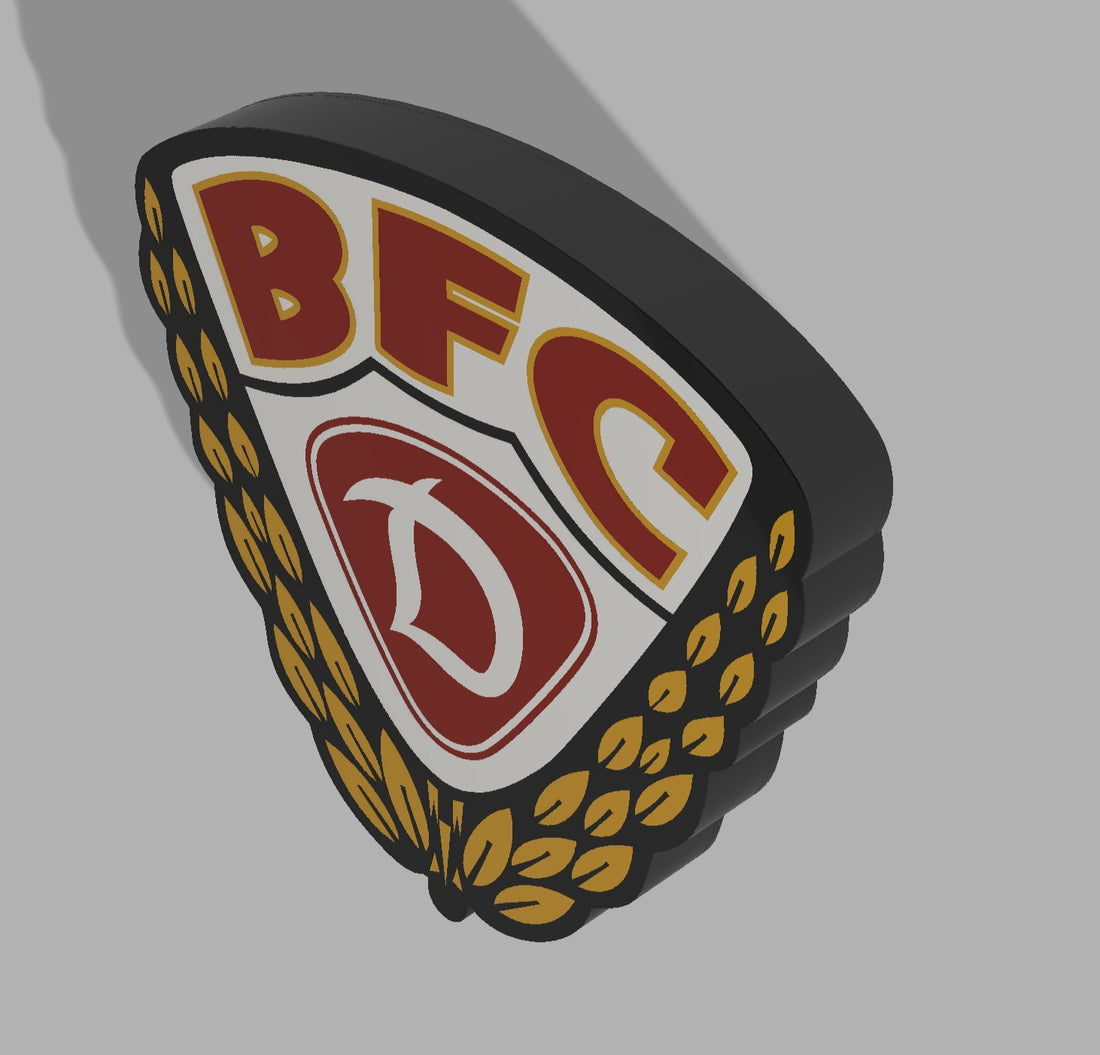 Berliner FC Dynamo LED-Leuchtschild