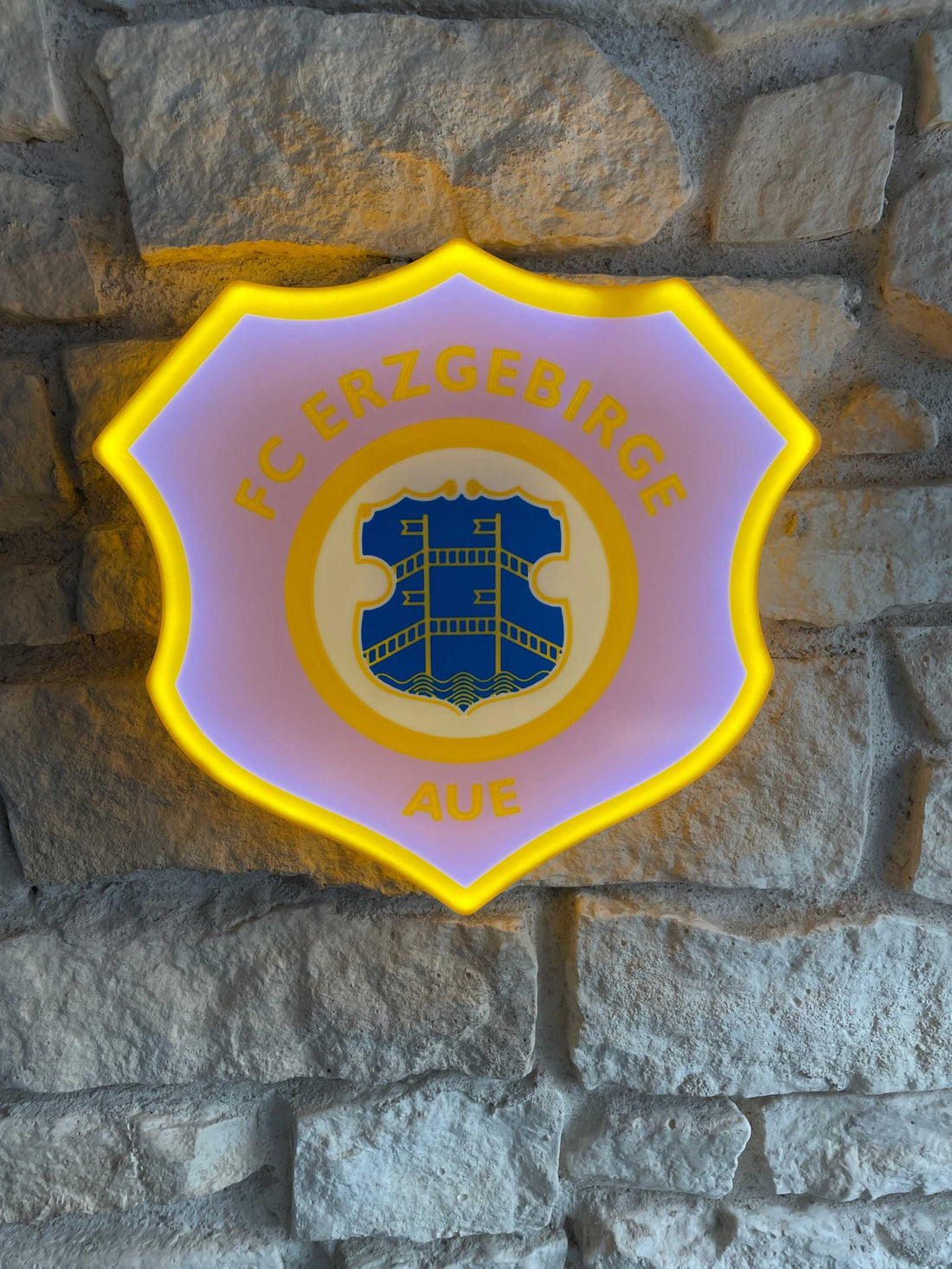 FC Erzgebirge Aue LED-Leuchtschild