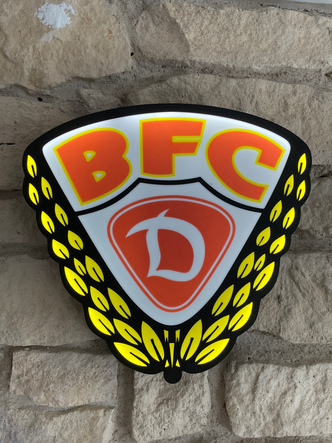 Berliner FC Dynamo LED-Leuchtschild