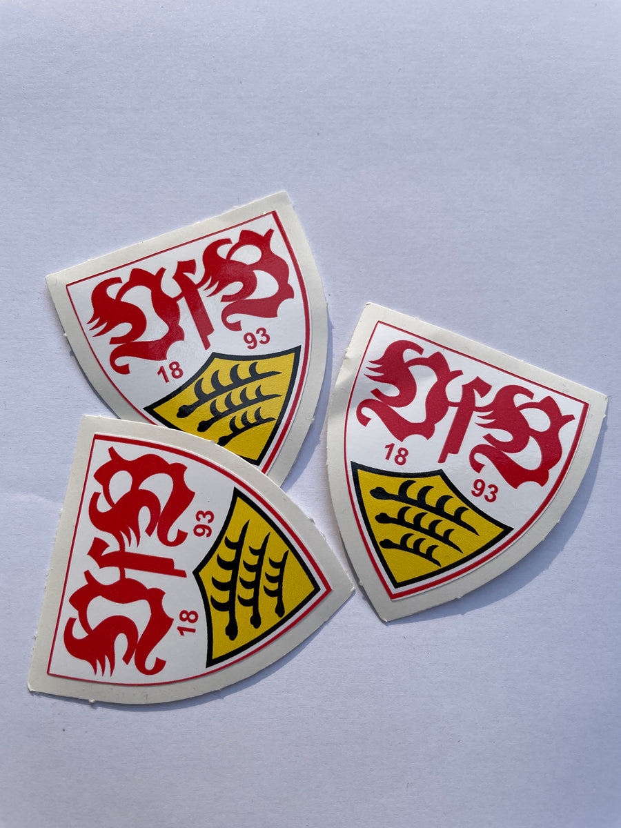 VfB Stuttgart Sticker Set - Hochglanz Aufkleber 5er Pack