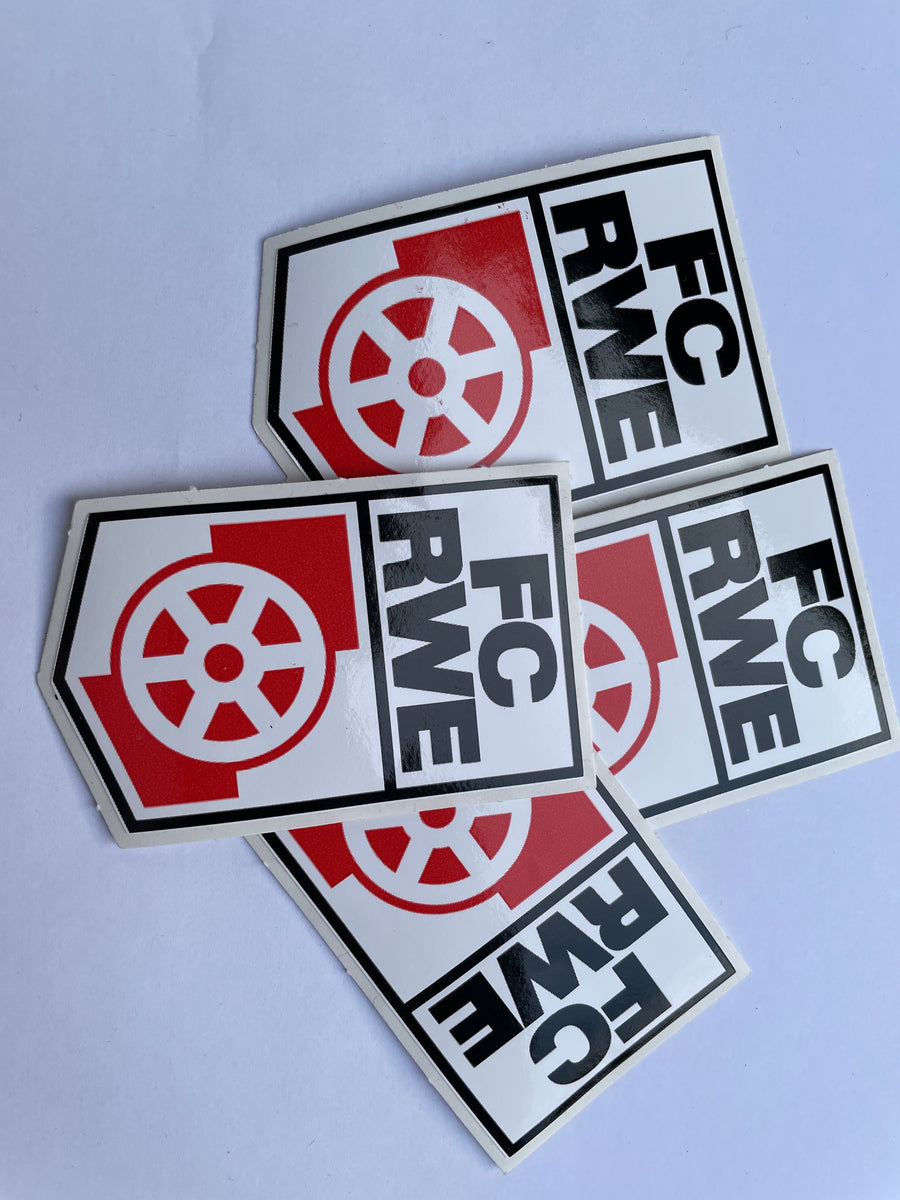 Rot-Weiß Erfurt Sticker Set - Hochglanz Aufkleber 5er Pack