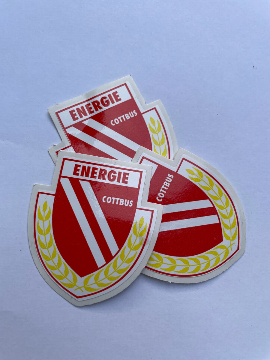 FC Energie Cottbus Sticker Set - Hochglanz Aufkleber 5er Pack