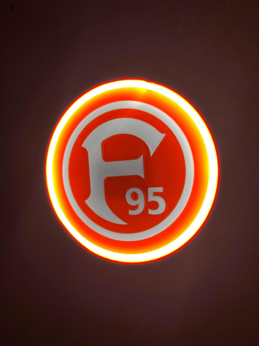 Fortuna Dusseldorf LED-Leuchtschild