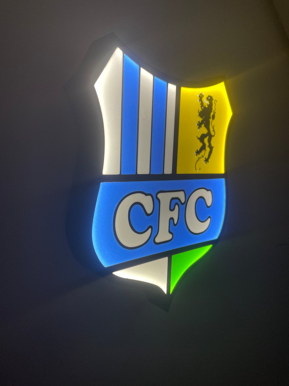 Chemnitzer FC LED-Leuchtschild