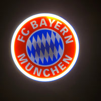 FCB Bayern München LED-Leuchtschild Wanddeko