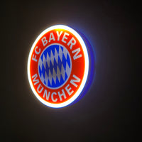 FCB Bayern München LED-Leuchtschild Wanddeko